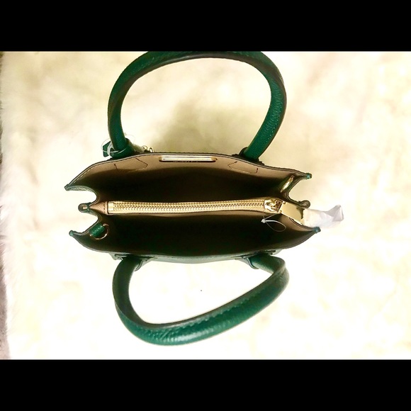 MICHAEL KORS: Green Mercer Tote Bag (BRAND NEW) - Picture 9 of 11